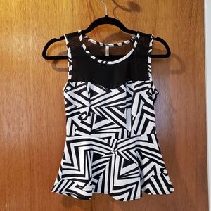B_Envied Peplum Tank Top